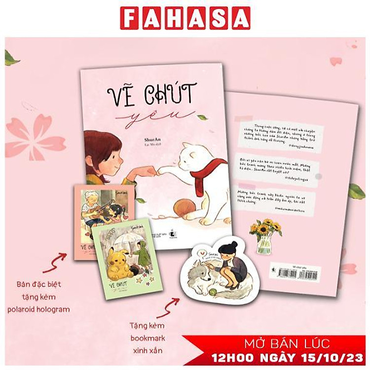 Vẽ Chút Yêu - Bản Đặc Biệt - Tặng Kèm 1 Obi + 1 Bookmark + 2 Polaroid Hologram