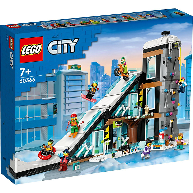 LEGO City 60366 Khu trung tâm trượt tuyết Chính hãng Giá tốt - Hình ảnh 5