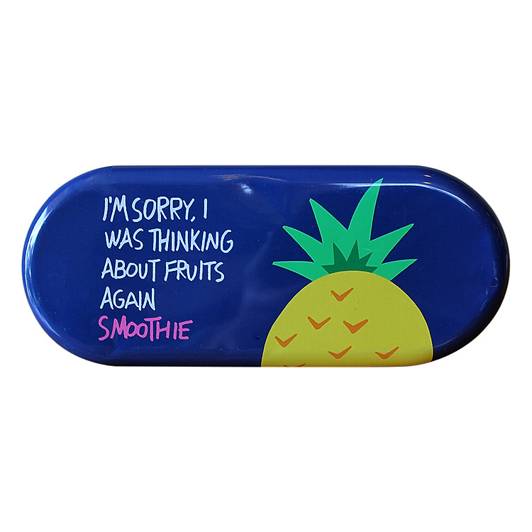 Hộp Đựng Mắt Kính (15.5 x 6.5 cm) - Xanh Dương