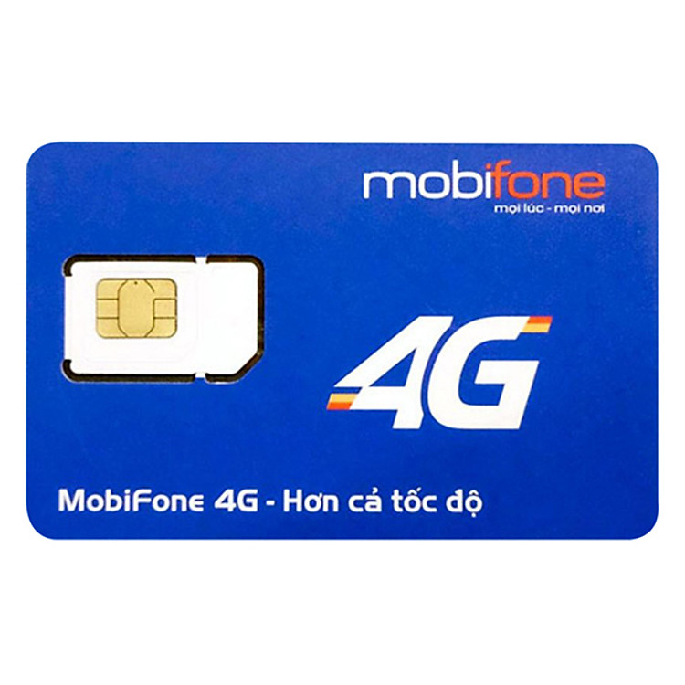 Sim 4G Mobifone Trọn Gói 1 Năm Không Cần Nạp Tiền - Hàng Chính Hãng