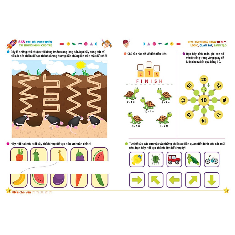 Phát Triển Trí Tuệ IQ - 668 Câu Hỏi Phát Triển Trí Thông Minh Cho Trẻ (Tập 2) - Ảnh 2