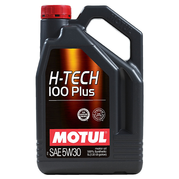 Nhớt Xe Hơi Tổng Hợp MOTUL H-TECH 100 PLUS - Tiêu chuẩn mới SN PLUS