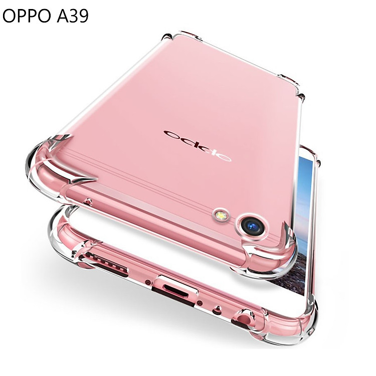 Ốp Lưng Trong Suốt Chống Sốc Cho OPPO A - Chất Silicon Dẻo