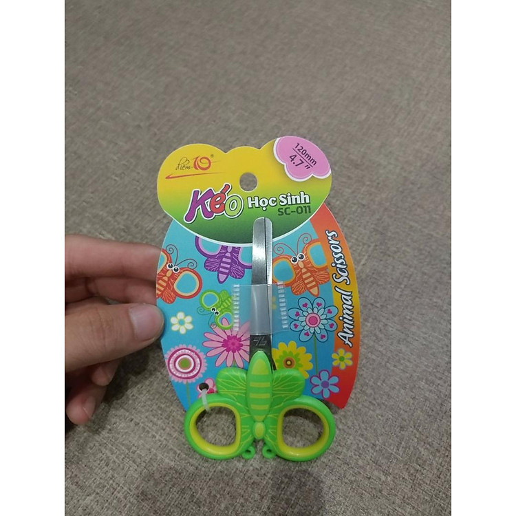 Kéo Học Sinh SC-011 - Xanh Lá - Ảnh 2