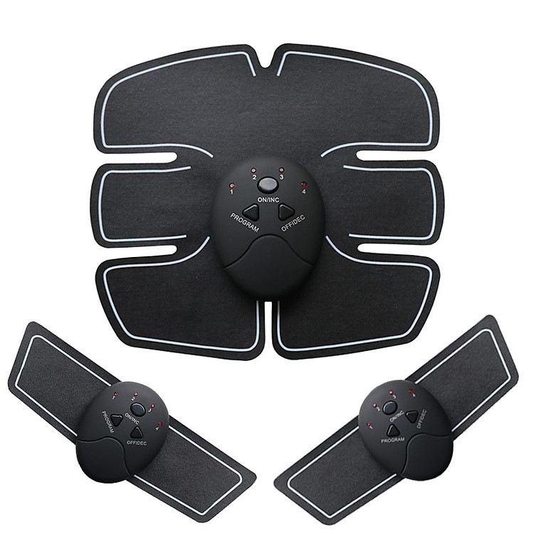 Bộ 3 Máy Tập Thể Dục Thông Minh Đào Tạo Cơ Bắp EMS - Kèm Pin