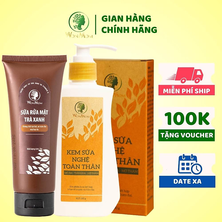 Tìm mua tại Avakids:Bộ chăm sóc da mặt Wonmom, tràn ngập Khuyến mãi, Ưu đãi