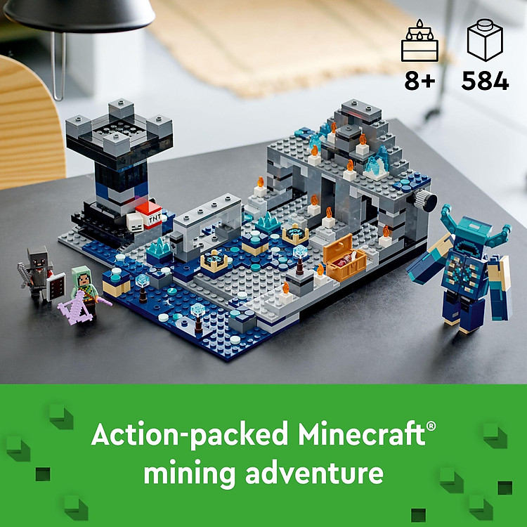 LEGO Minecraft 21246 Trận Chiến Đầm Lầy Chính hãng Giá tốt - Hình ảnh 5