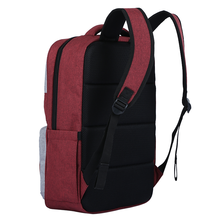 Balo Laptop Du Lịch Uniex STARGO ACTIVA 15.6 Inch - Đỏ Phối Xám - Ảnh 5
