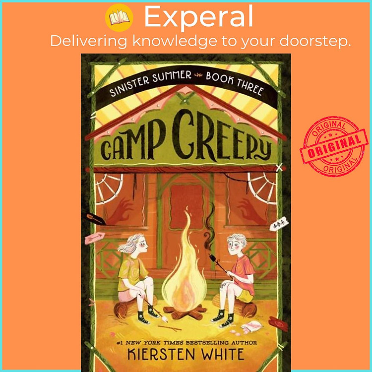 Sách - Camp Creepy by Kiersten White (UK edition, hardcover)