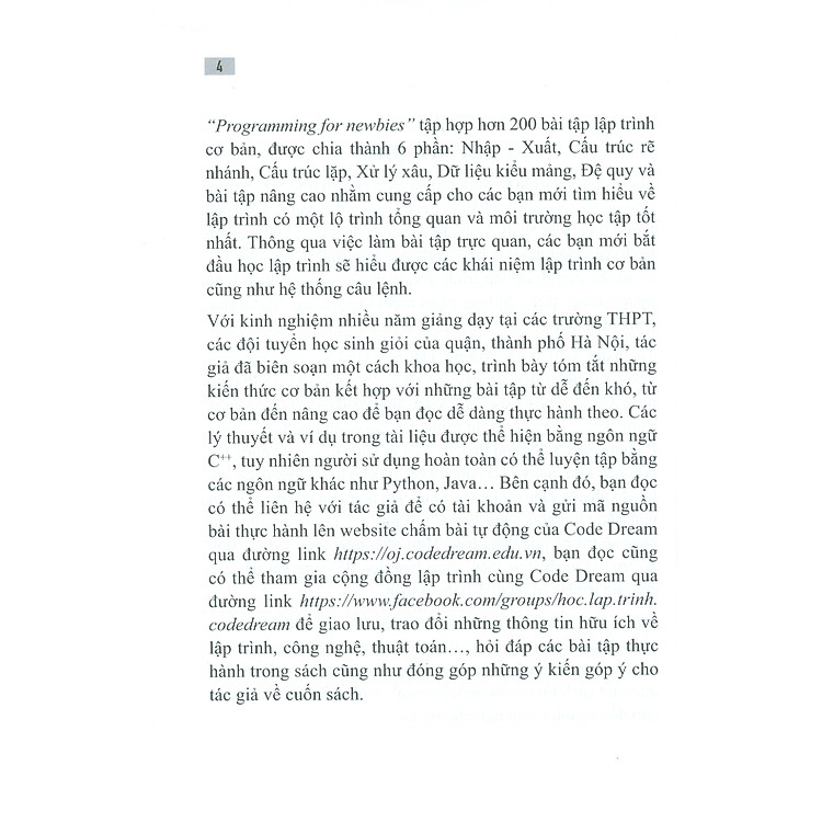 Programming For Newbies - Dành Cho Người Mới Học Lập Trình C++ - Ảnh 4