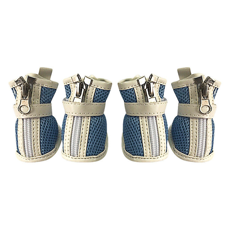 Giày Có Khóa Kéo - Xanh (Size S)