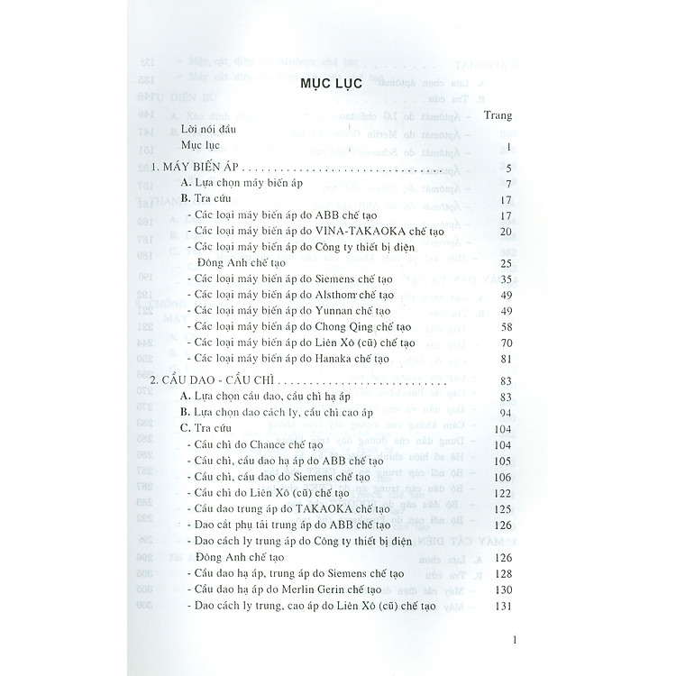 Sổ Tay Lựa Chọn Và Tra Cứu Thiết Bị Điện Từ 0,4 - 500 kV - Ảnh 5