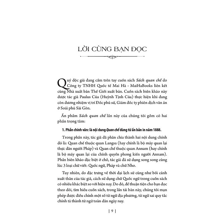 QUAN CHẾ (Tái bản theo bản in năm 1888) - Ảnh 3