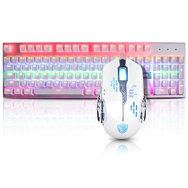 Set Bàn Phím Và Chuột Chơi Game Có Dây Sades