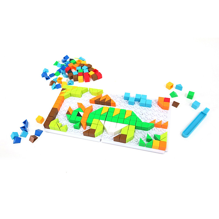 Tìm mua tại Avakids: Bộ Tranh Xếp Nút TOONYKIDS - JURASSIC PUZZLE - Ngập tràn khuyến mãi