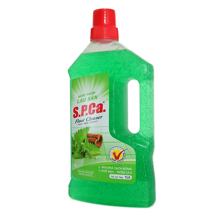 Nước Lau Sàn S.P.CA Hương Bạc Hà Và Quế (1L)