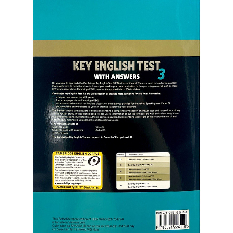 Cambridge Key English Test 3 with Answers - Ảnh 3