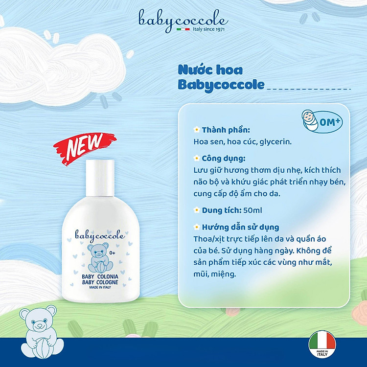 Nước hoa Babycoccole 50ml - Tiki Chính hãng Giá rẻ - Hình ảnh 5