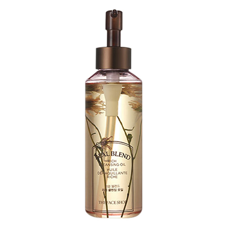 Dầu Tẩy Trang The Face Shop Real Blend Rich Cleansing Oil 30400545 (225ml)