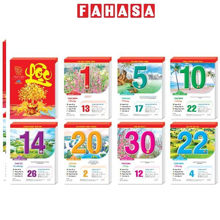 Lịch Bloc Đại Lỡ 2026 - Phong Cảnh Việt Nam - Lời Hay Ý Đẹp - Đại Việt Á DVA17