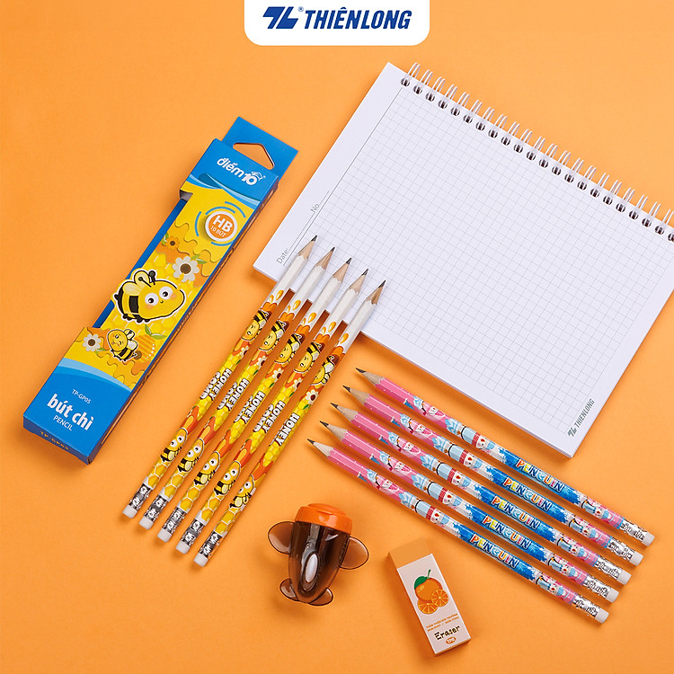 Bút Chì Gỗ Thiên Long TP-GP05 (Hộp 10 chiếc) - Ảnh 3