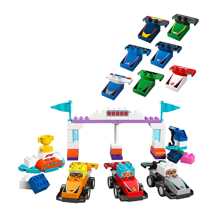 Đồ Chơi Lắp Ráp Đua Xe LEGO DUPLO Chính hãng Ưu đãi - Hình ảnh 2