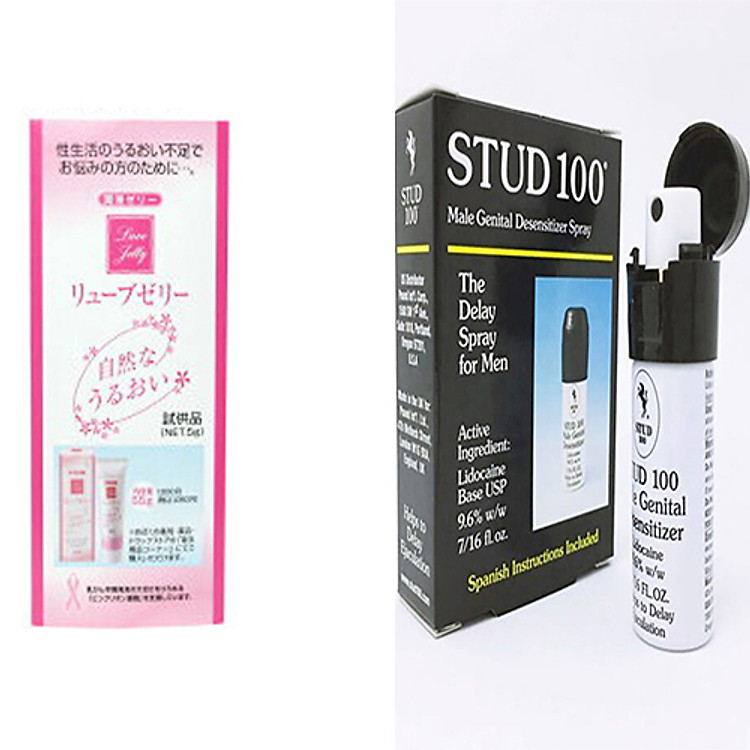 XỊT STUD 100 +Gel bôi trơn jex