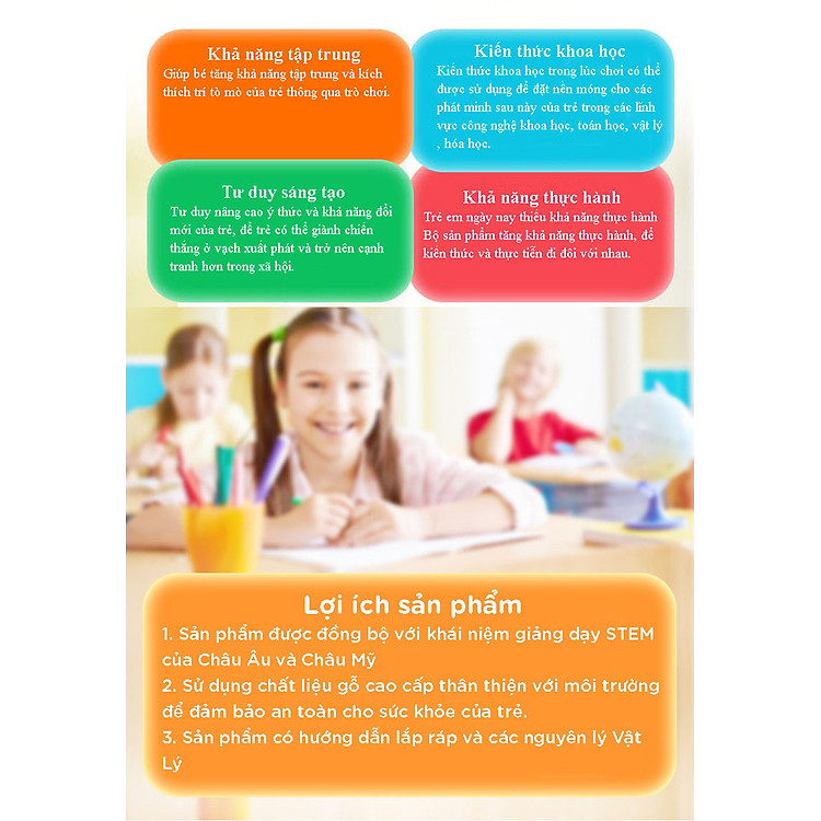 Đồ Chơi Gỗ Vòng Đu Quay Mặt Trời Chính hãng Giá rẻ - Hình ảnh 4