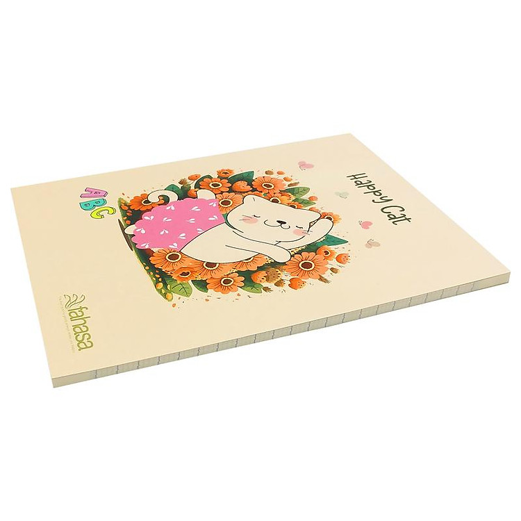 Bộ Tập Học Sinh Happy Cat 4 Ô Ly 96 Trang 80gsm (5 tập) - Ảnh 6