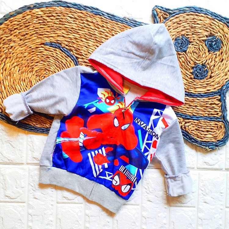 Áo Khoác Hình Siêu Nhân Người Nhện