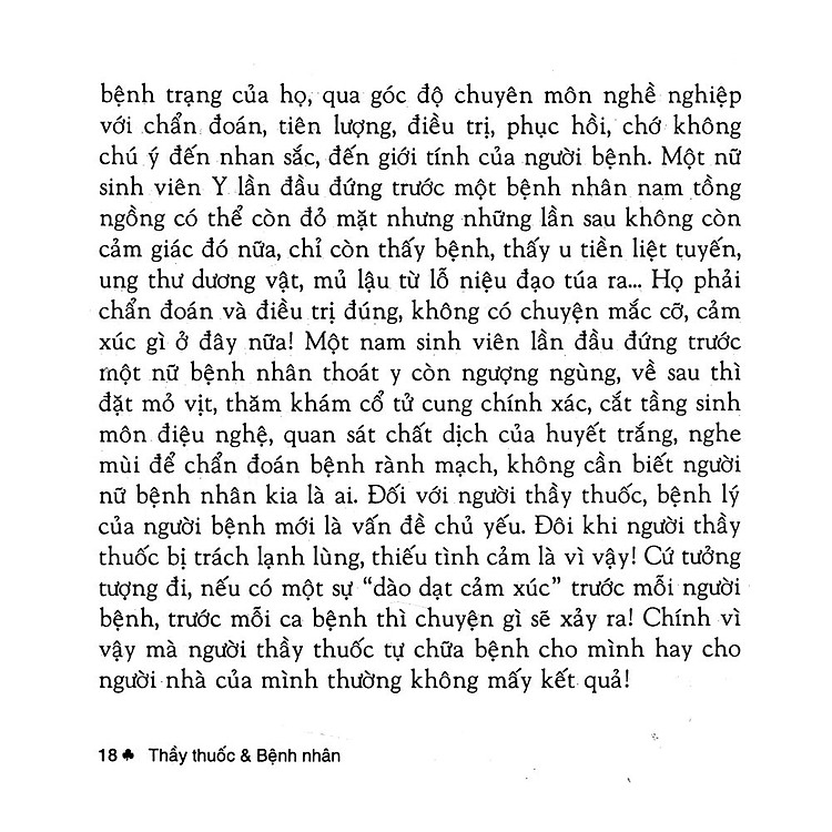 Thầy Thuốc Và Bệnh Nhân (Tái Bản 2019) - Ảnh 3