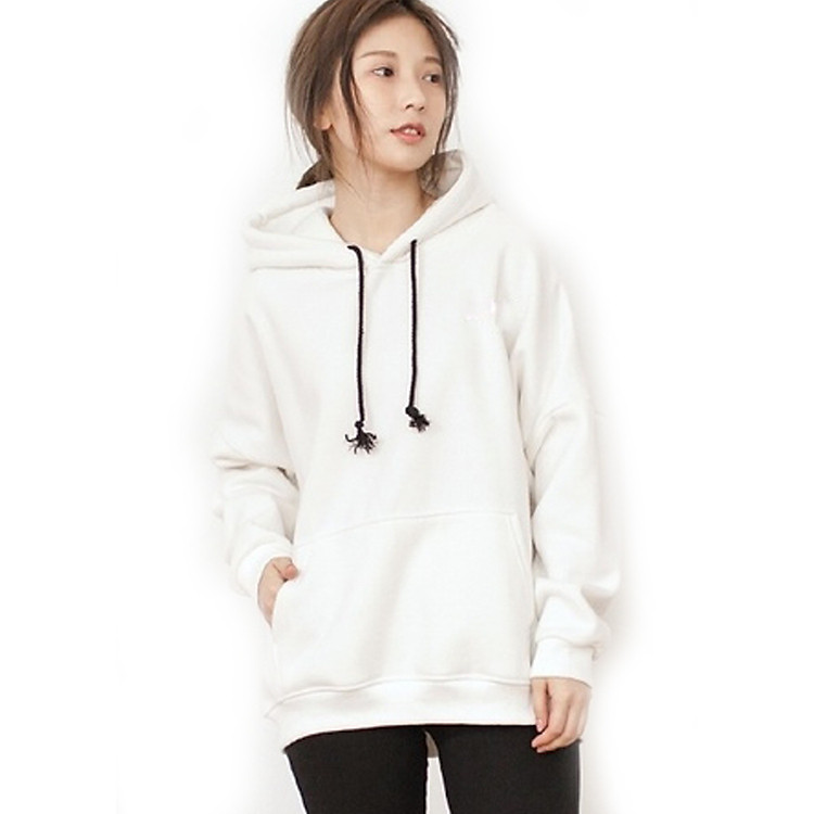 Hoodie Nữ Màu Trắng Đủ Size Mẫu Áo Khoác Nữ Đẹp