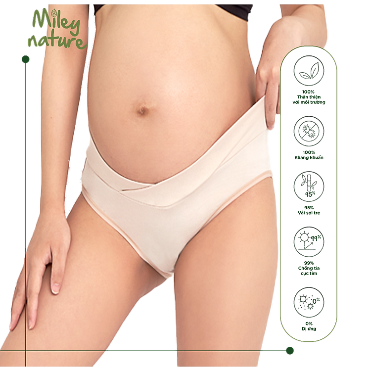 Quần Lót Bầu Cạp Chéo Cotton Miley Tiết kiệm - Hình ảnh 2