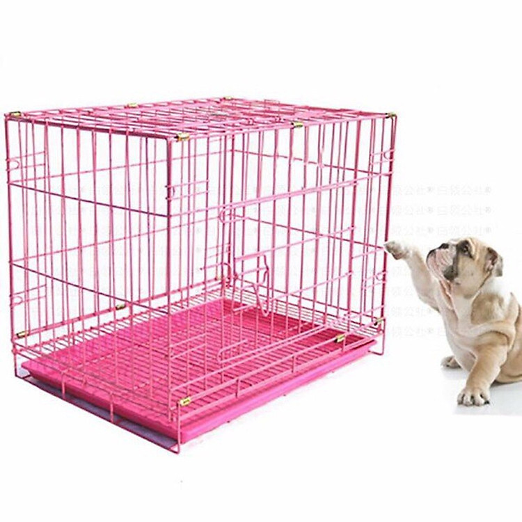 Chuồng lồng nuôi nhốt chó mèo -LỒNG SƠN TĨNH ĐIỆN XUẤT KHẨU NAN DÀY màu ngẫu nhiên