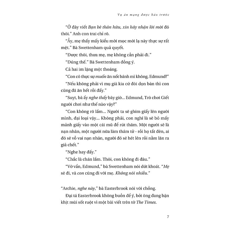 Một Vụ Án Của Jane Marple - Vụ Án Mạng Được Báo Trước - Ảnh 5