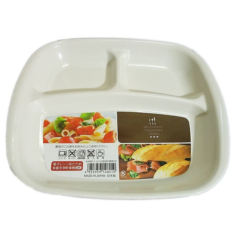 Khay chia 3 ngăn cho bé ăn dặm Chính hãng Tiết kiệm - Hình ảnh 4