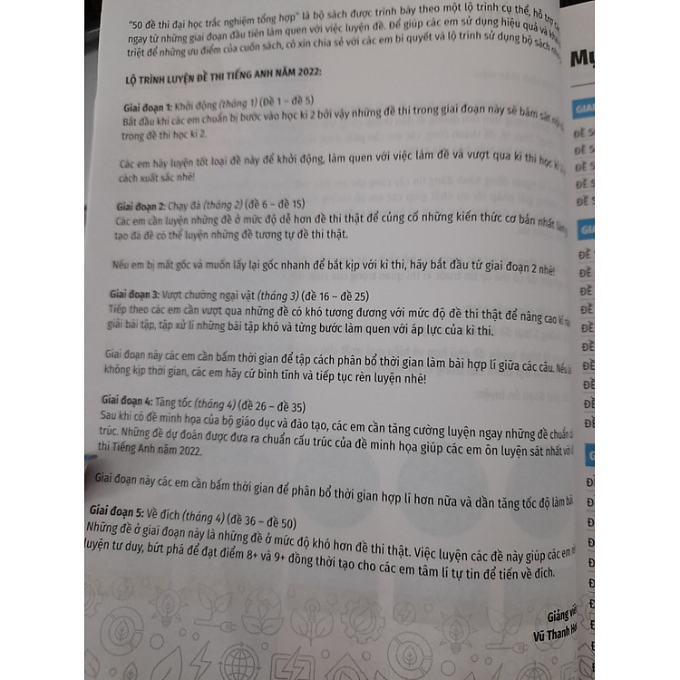 50 Đề Thi Đại Học Môn Tiếng Anh - Trắc Nghiệm Tổng Hợp - Ảnh 7