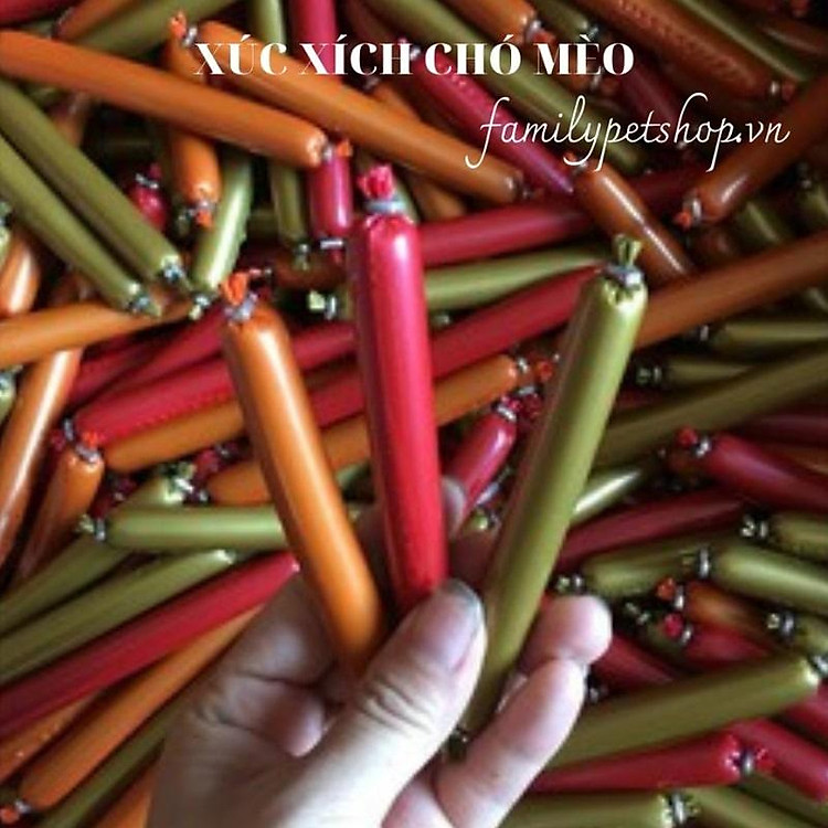 Xúc xích cho chó mèo thanh 15gr