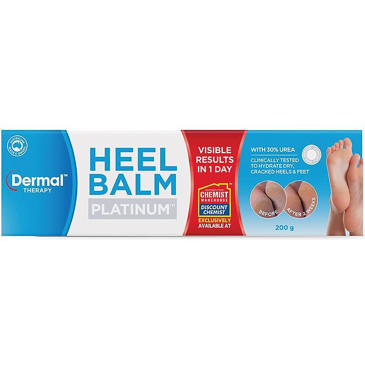 Dermal Therapy Heel Balm Platinum 200g