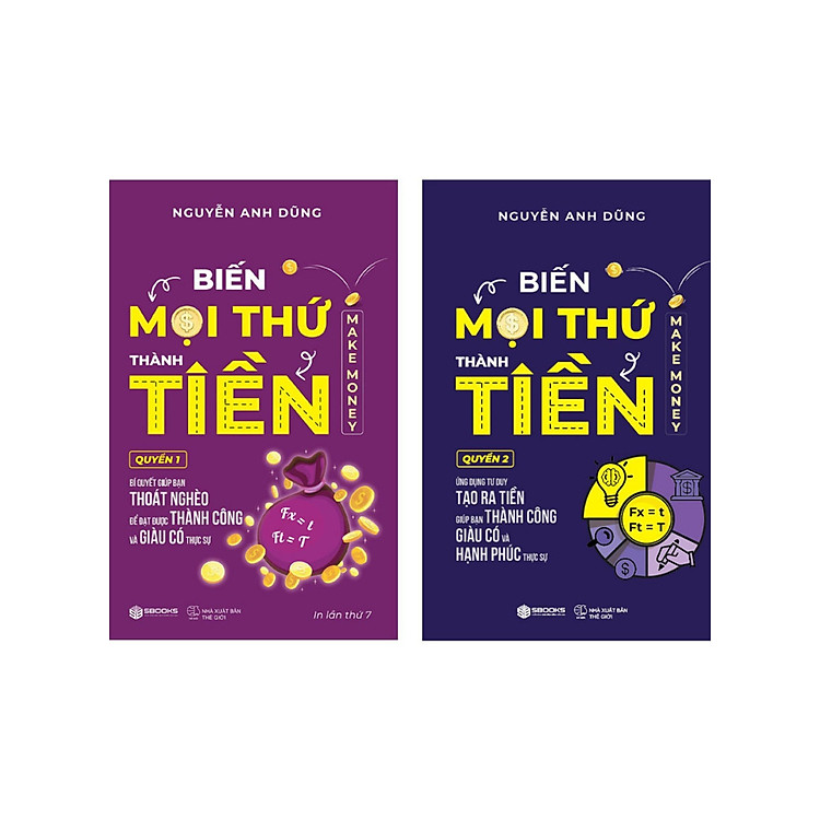 Biến Mọi Thứ Thành Tiền – Make Money (Bộ 2 Cuốn)