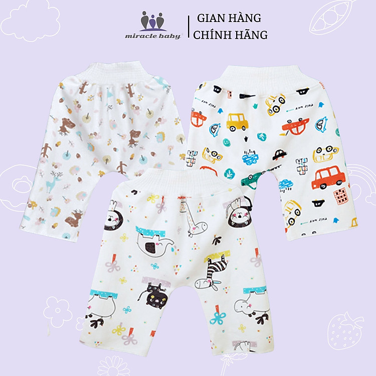 Mua Quần bỏ tả Miraclebaby cho bé 6-12 tháng Ưu đãi - Hình ảnh 5