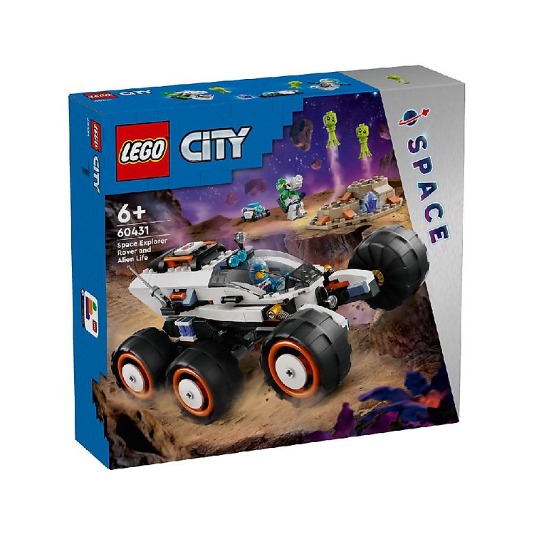 Mua tại Tiki: Mua Đồ Chơi Xe Thám Hiểm LEGO CITY 60431 Chính hãng Ưu đãi