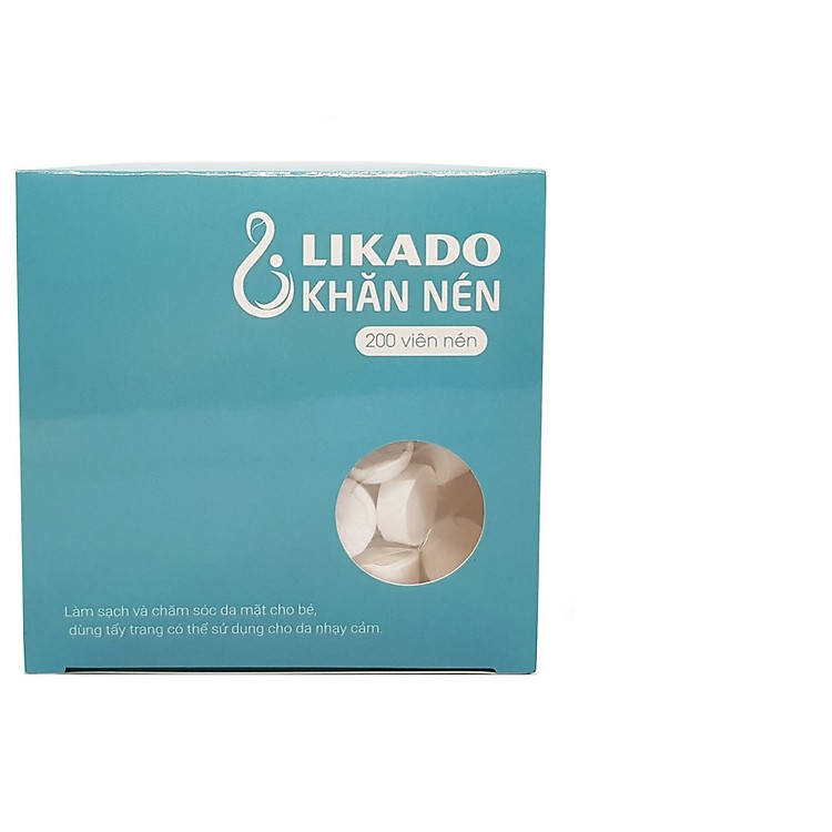 Mua Khăn Nén Dạng Viên LIKADO 200 Viên Uy tín Giá rẻ - Hình ảnh 3