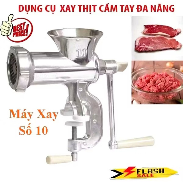 1 CÁI CỐI XAY THỊT CÁ CUA GIA VỊ QUAY TAY SIÊU NHỎ MỊN CHUẨN