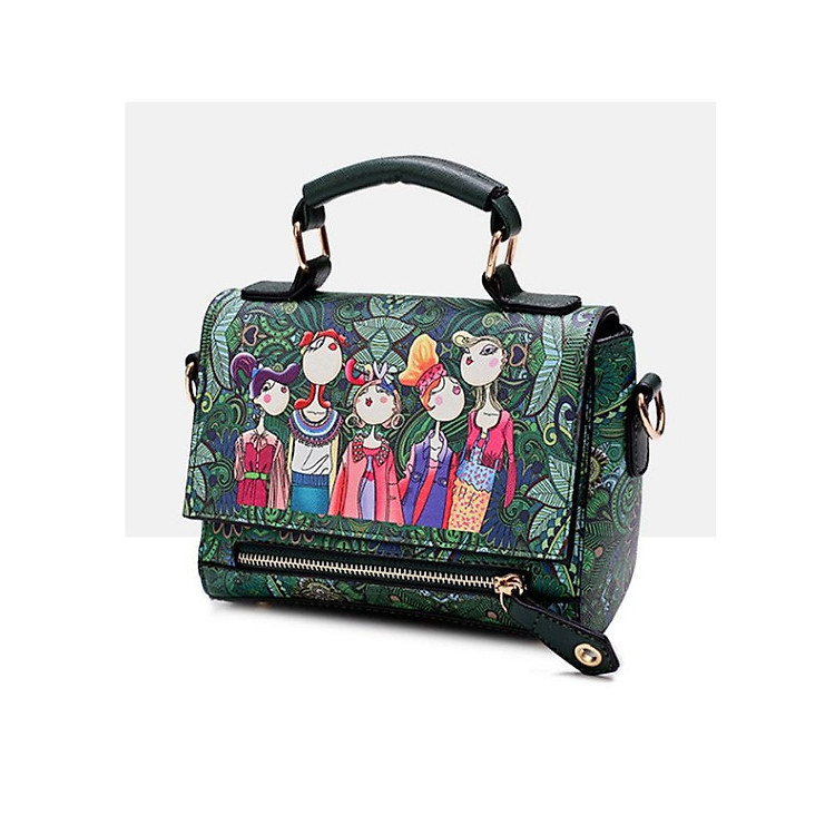 Túi họa tiết rừng xanh 3D