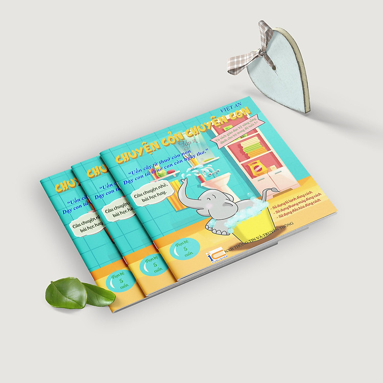 Rèn Luyện Kỹ Năng Cho Bé Từ 0-8 Tuổi – Combo Chuyện Cỏn Chuyện Con (Tập 1+2) - Ảnh 3