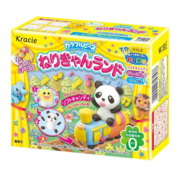 Kẹo Popin cookin Nerikyan Land - bộ làm kẹo sáng tạo thế giới (ngẫu nhiên)
