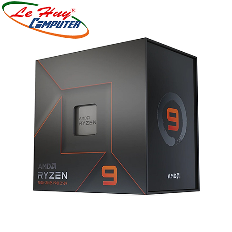 CPU AMD Ryzen 9 7900X (4.7GHz boost 5.6GHz, 12 nhân 24 luồng, 76MB Cache, 170W, Socket AM5) - Hàng Chính Hãng