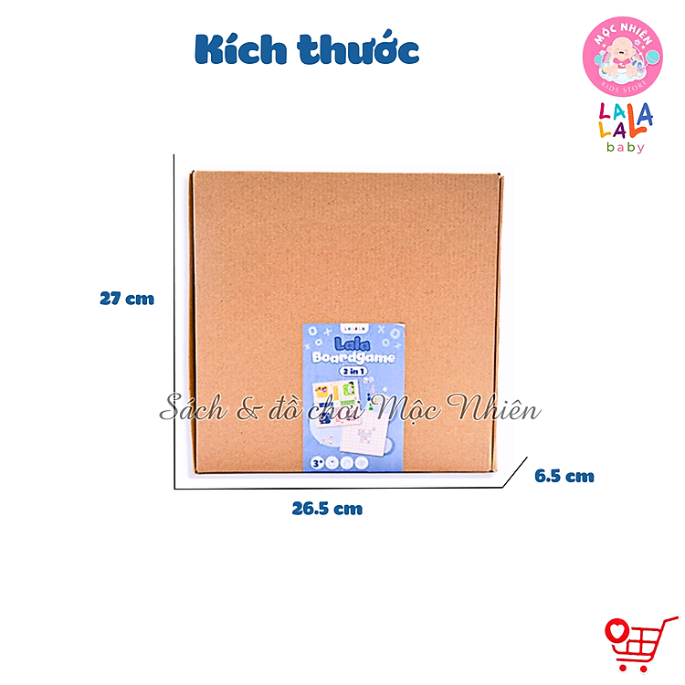 Bộ cờ gỗ 2 mặt Lala 2in1 Chính hãng Giá tốt - Hình ảnh 3