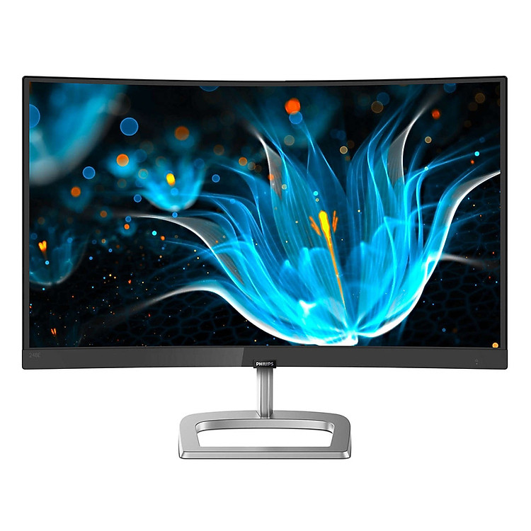 Màn Hình Cong Philips 248E9QHSB 24 Inch Full HD (1920 x 1080) 4ms 75Hz VA - Hàng Chính Hãng